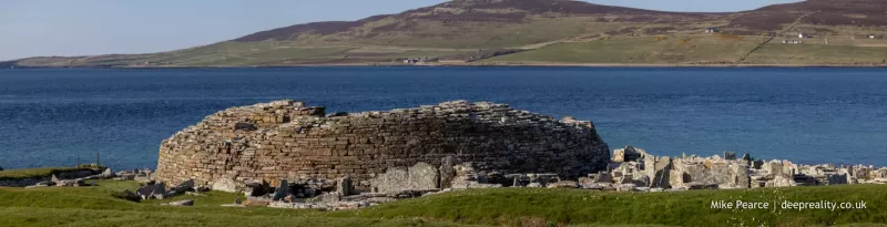 Broch of Gurness panorama