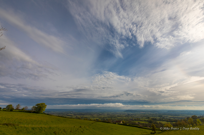 Skyscape - over the Somerset Levels